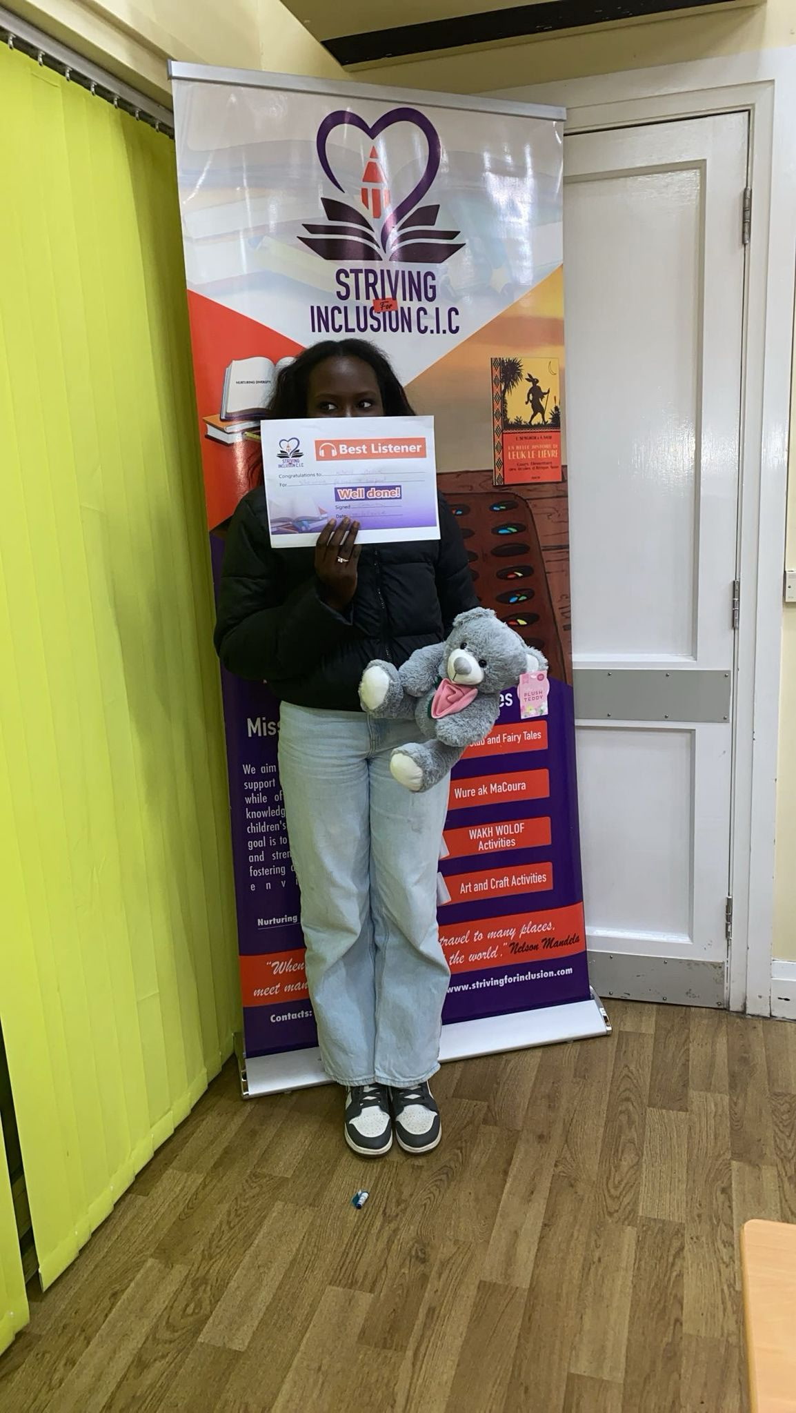 Best Listener Award Winner - Maguet Njie