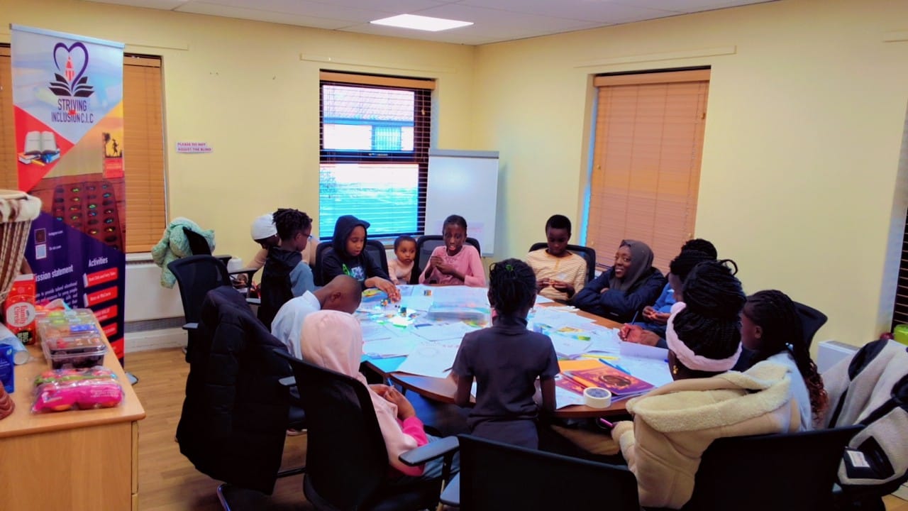 Children in inclusive learning environment