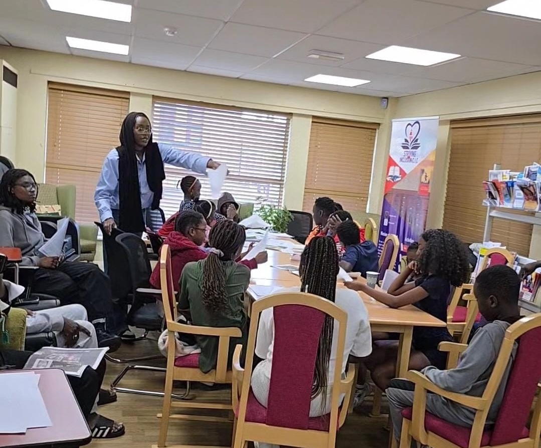 Children engaged in diverse storytelling activities